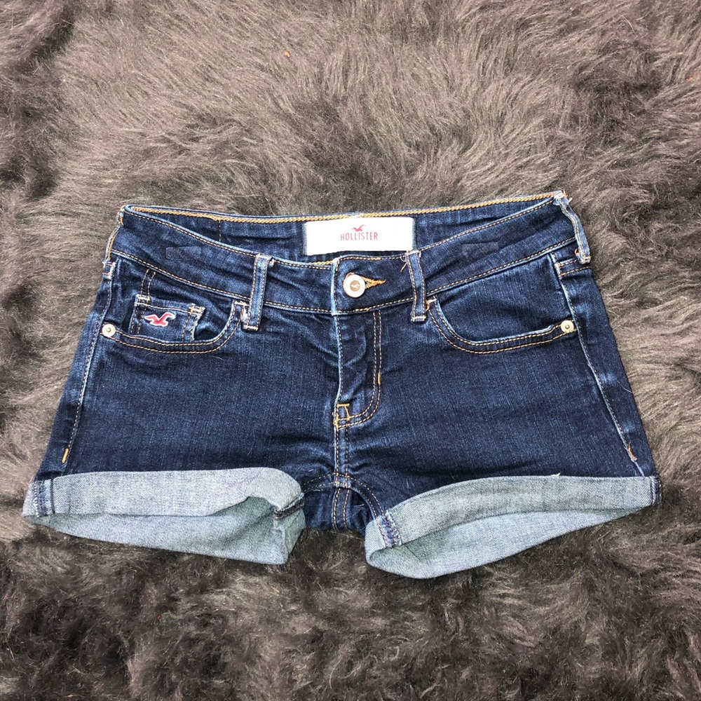 Hollister jean shorts